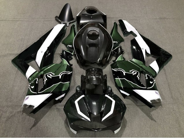 Aftermarket 2013-2020 Custom Green Carbon Bull Honda CBR600RR Motorcycle Fairing