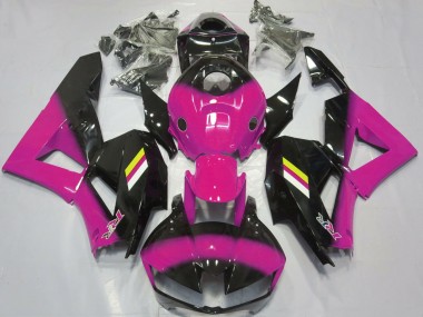 Aftermarket 2013-2020 Gloss Pink and Black Fade Honda CBR600RR Motorcycle Fairing