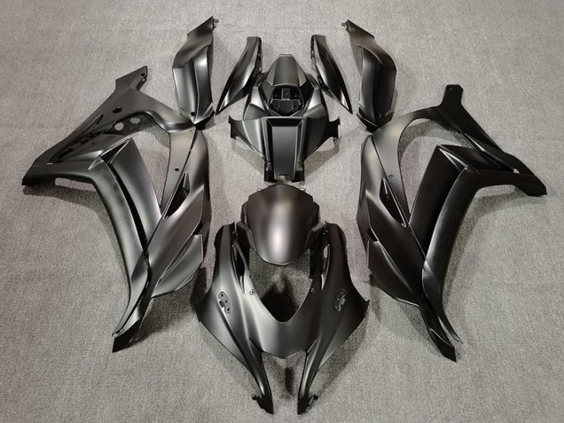 Aftermarket 2016-2019 Matte Black Kawasaki ZX10R Motorcycle Fairing