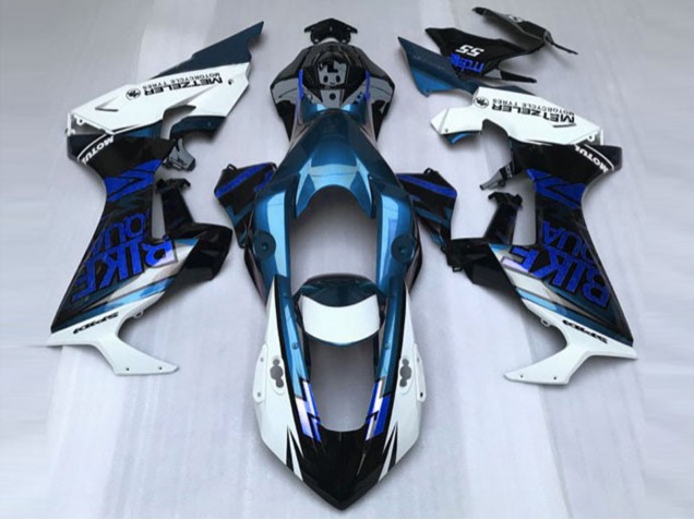 Aftermarket 2017-2019 Blue & White Custom Honda CBR1000RR Motorcycle Fairing