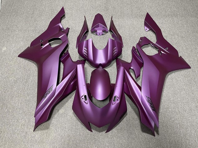 Aftermarket 2017-2019 Dark Purple Matte Yamaha R6 Motorcycle Fairing