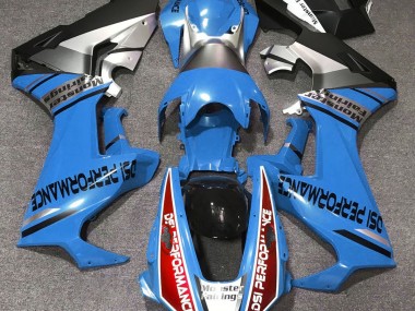 Aftermarket 2017-2019 Gloss Blue & Red Honda CBR1000RR Motorcycle Fairing