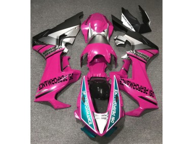 Aftermarket 2017-2019 Gloss Pink & Light Blue Honda CBR1000RR Motorcycle Fairing