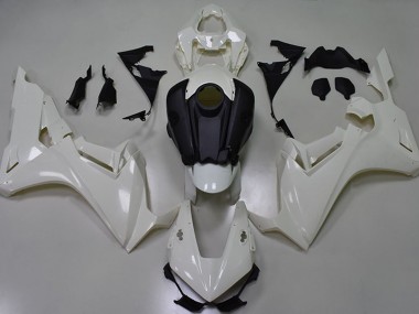 Aftermarket 2017-2019 Pearl White Plain Honda CBR1000RR Motorcycle Fairing