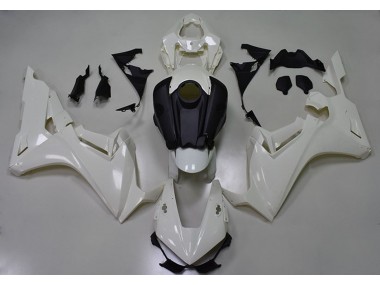 Aftermarket 2017-2019 Pearl White Plain Honda CBR1000RR Motorcycle Fairing